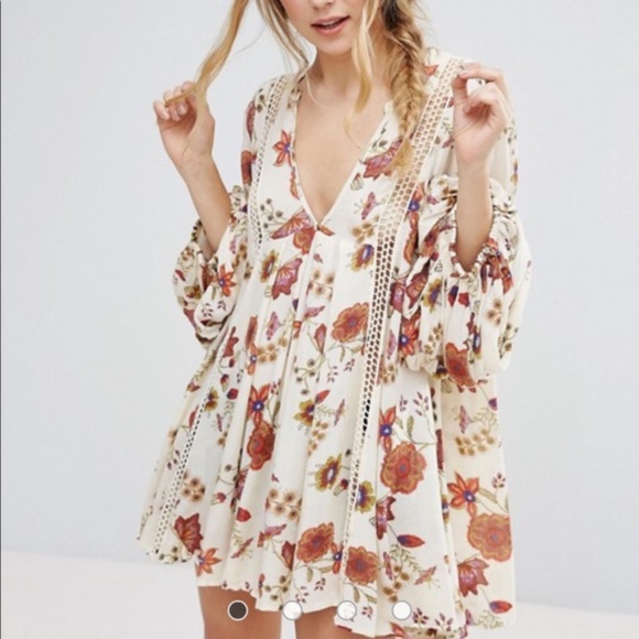 Free People Tops - Free People Just the Two of Us Floral Tunic